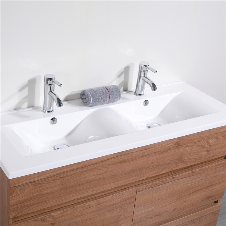 Entop espejo Gabinete de baño fregadero con cajones Fácil instalación